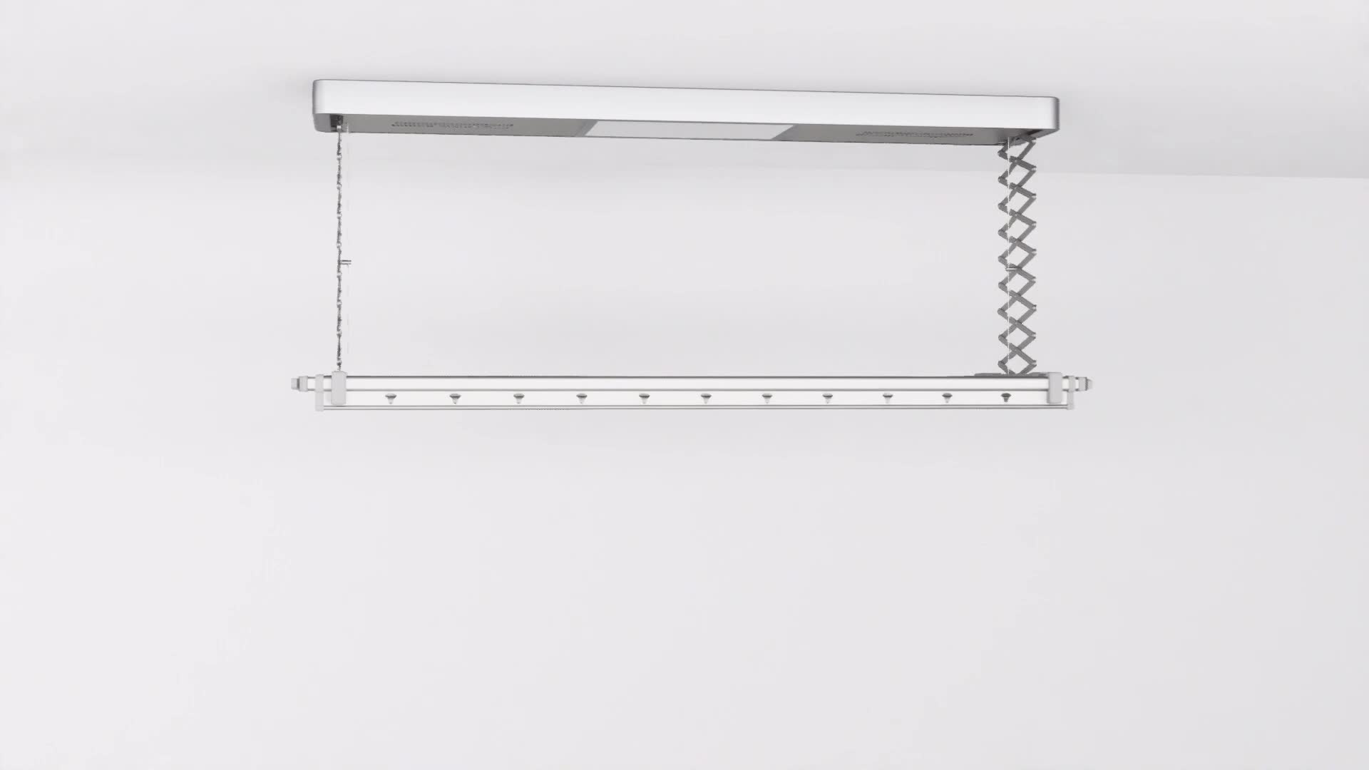 Deckenmontierter automatischer Wäscheständer, 160 cm – Produktbild-Vorschau 7