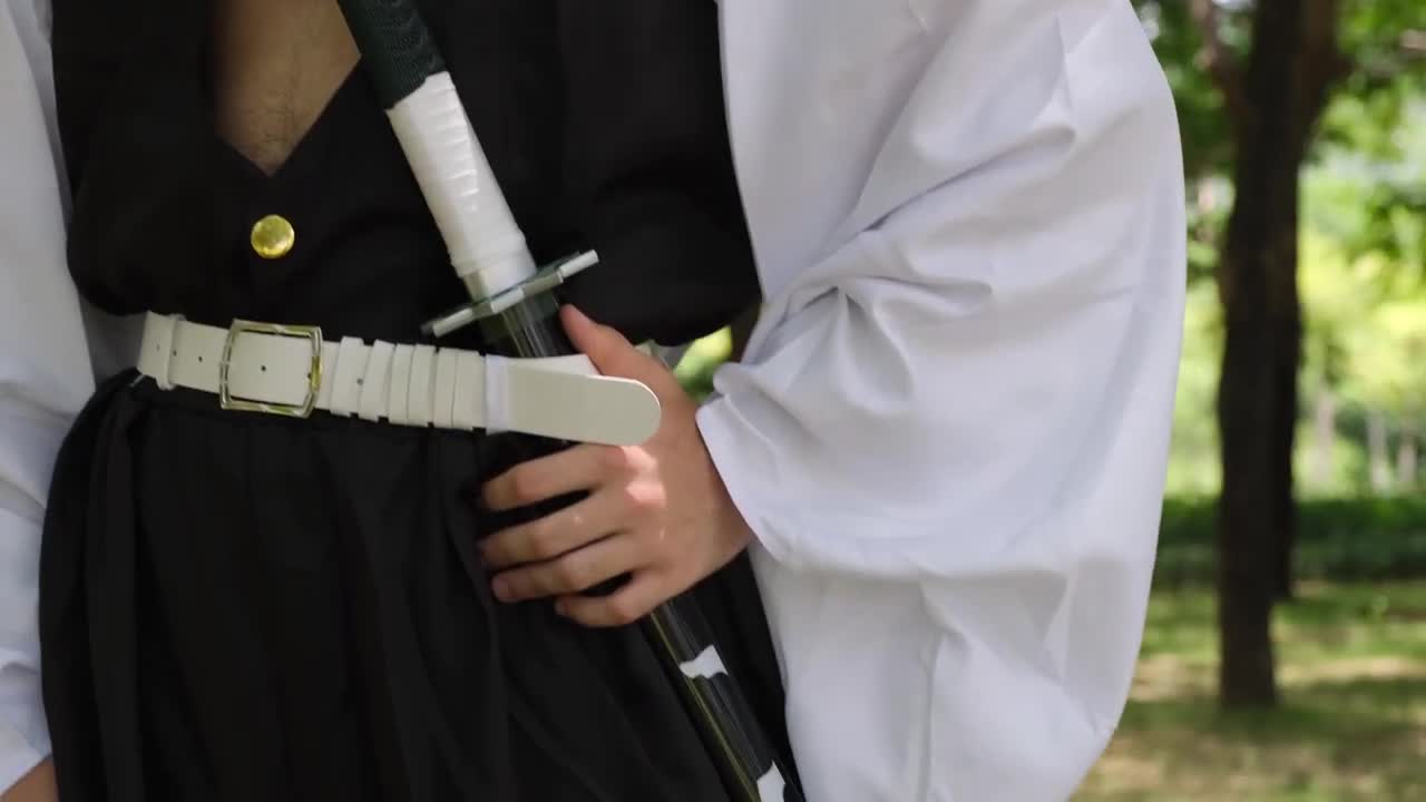 Bambou Anime Katana Cosplay Epée, Katana Inspiré Demon Voir les images du produit 7