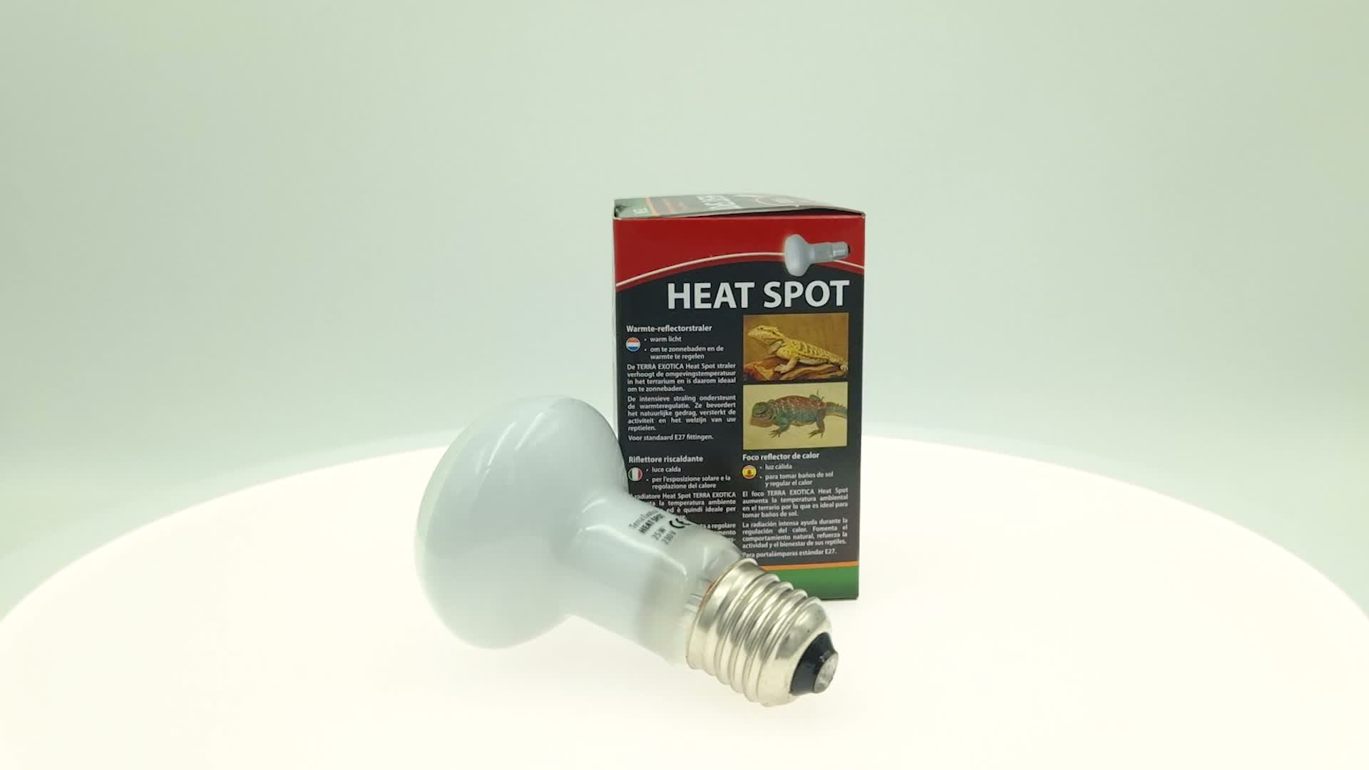 Heat Spot 25W Terrarium Wärmelampe E27 – Reptilien Produktbild-Vorschau 7