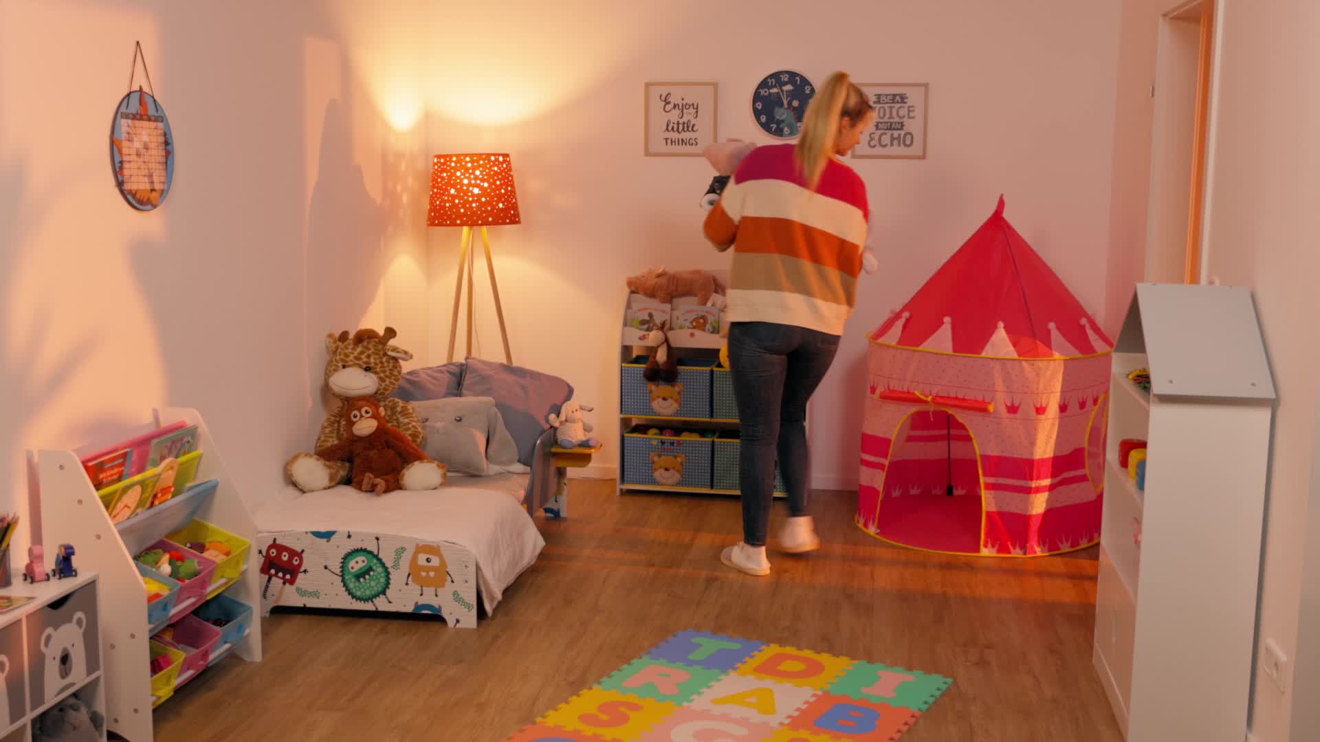 Relaxdays Spielzelt Prinzessin, für Kinder, Produktbild-Vorschau 7