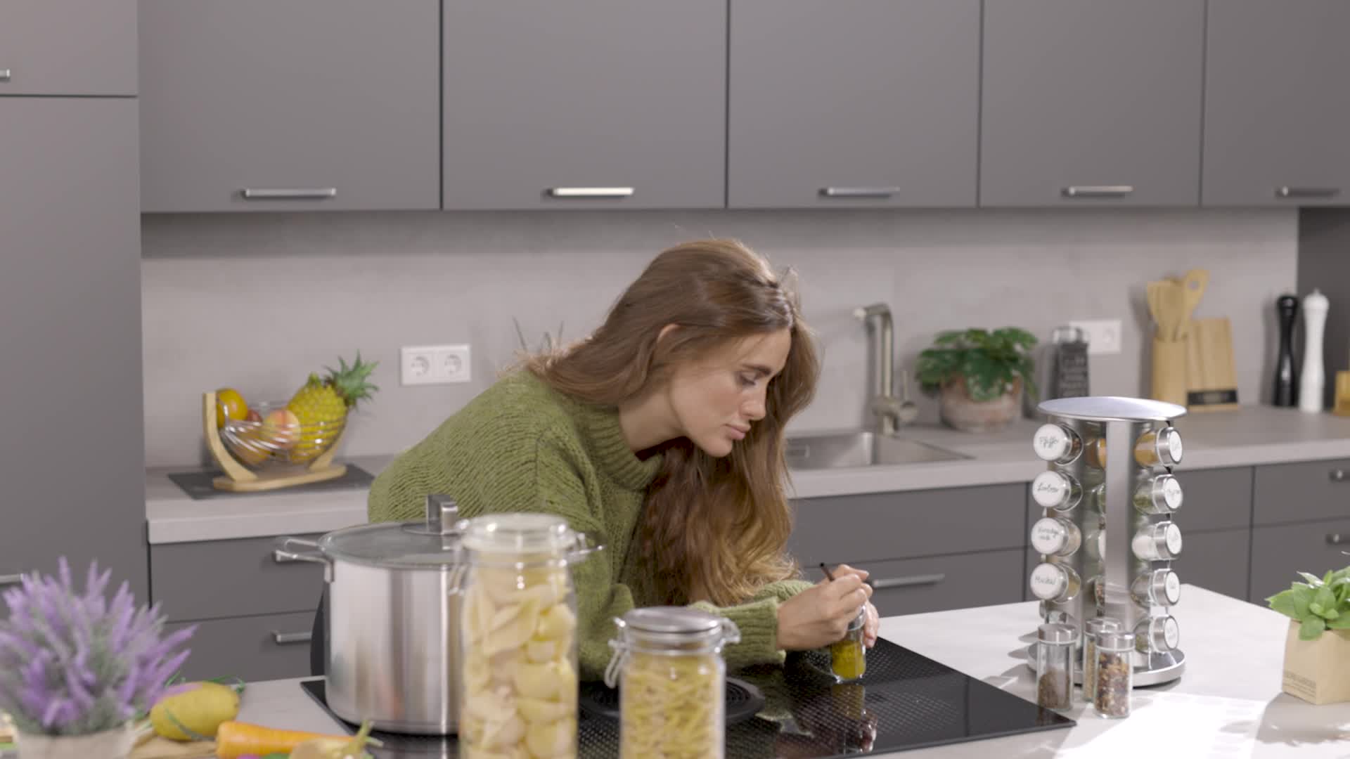 Relaxdays Gewürzkarussell mit 20 Gewürzgläsern, 40 Produktbild-Vorschau 7