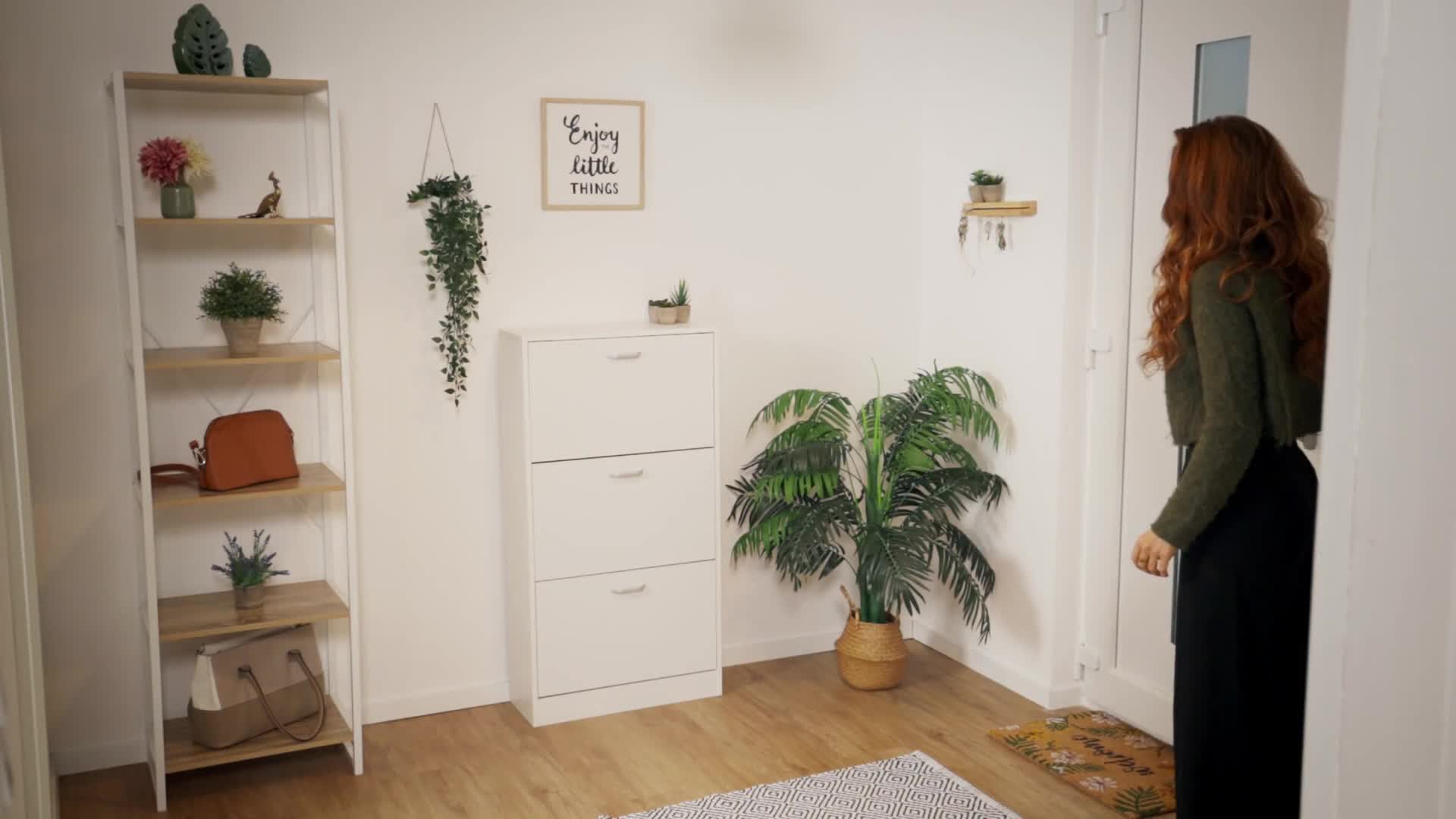 Relaxdays Schuhschrank, HxBxT: 79 x 60 x 24 cm, für 12 Produktbild-Vorschau 7
