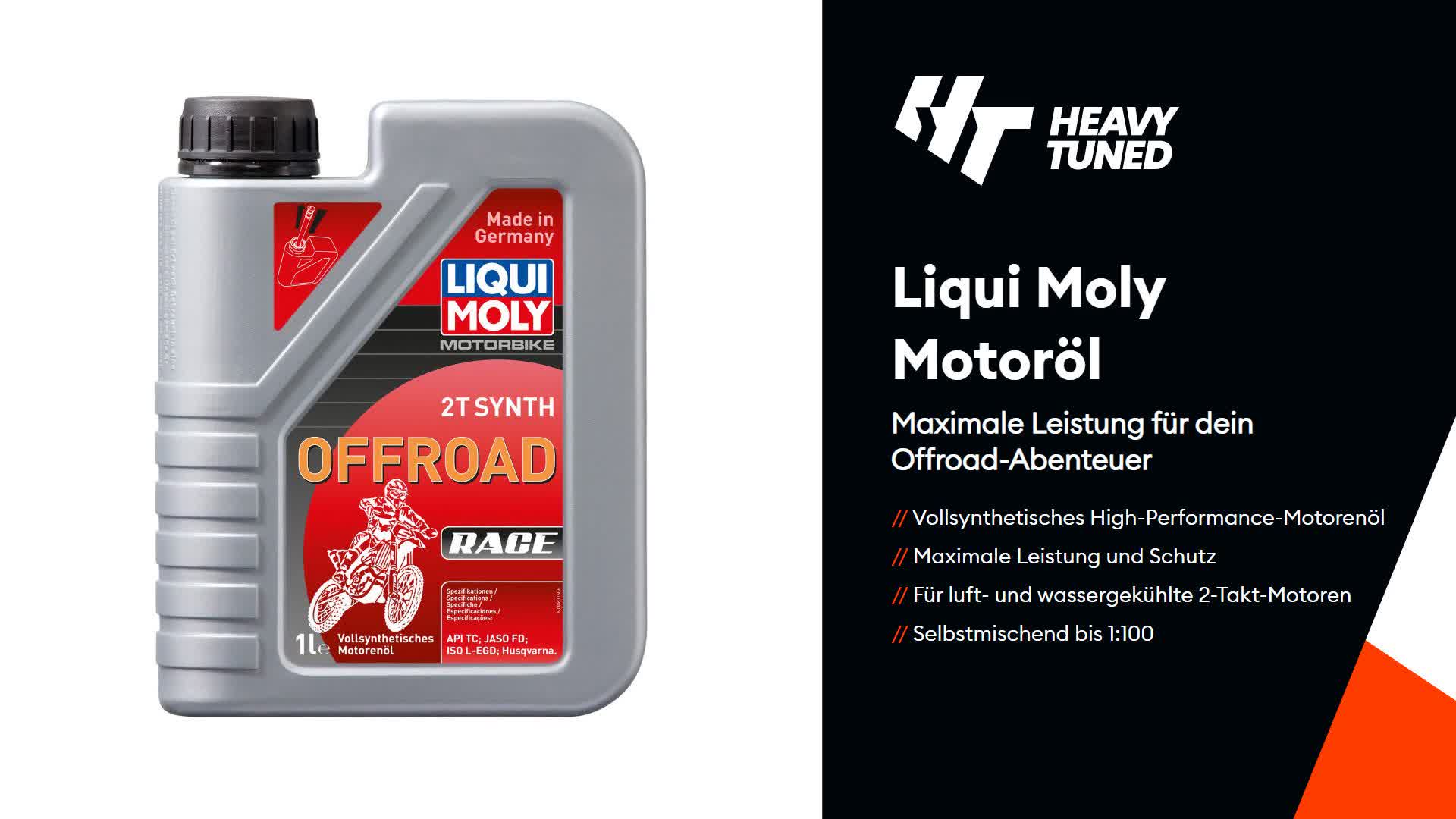 LIQUI MOLY 2T Synth, 1 l, Auto, 0,875 kg/l, 9,1 mm²/s, 50 Produktbild-Vorschau 5