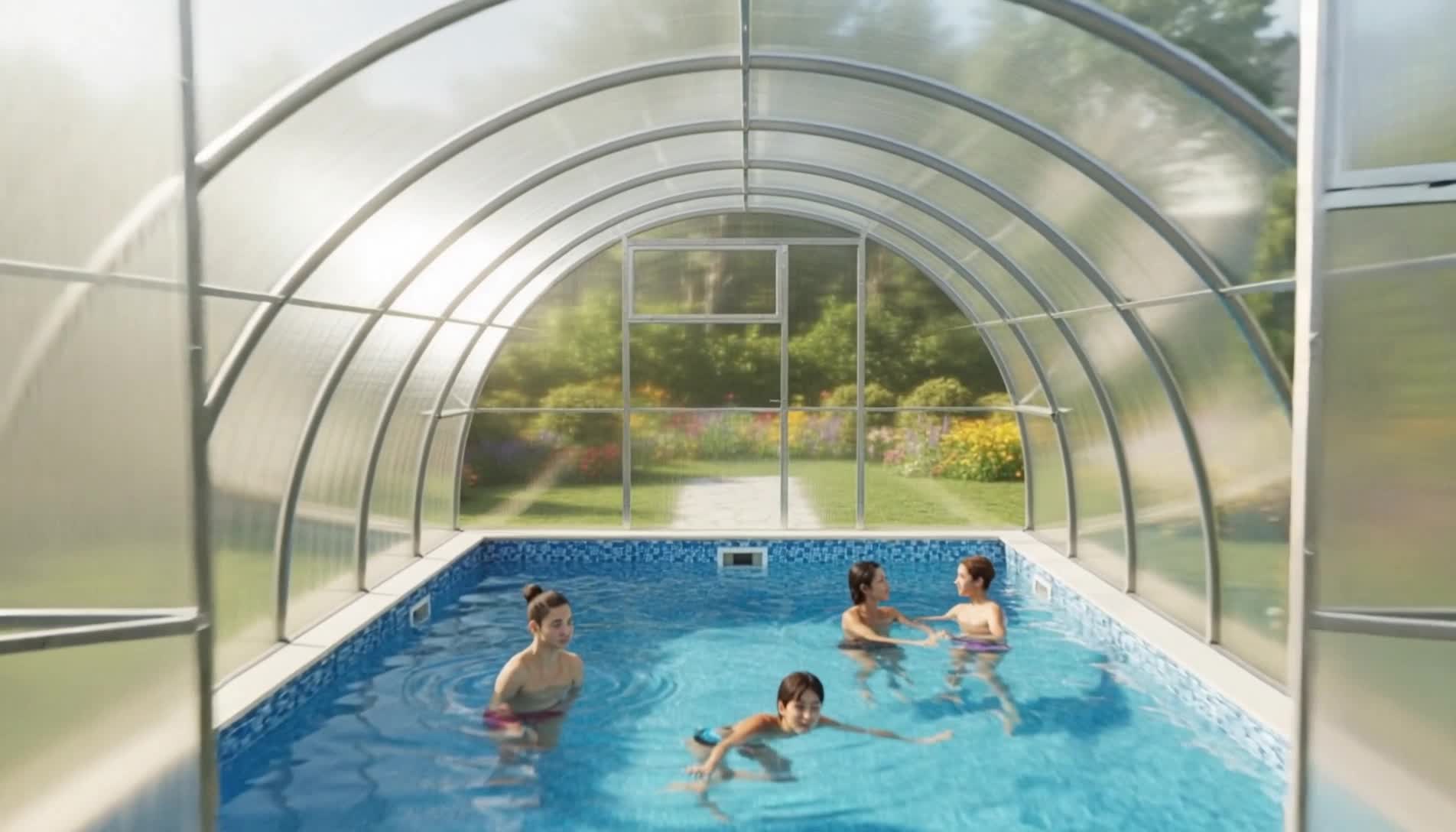 Poolabdeckung "Mirella" von Garten Dream. 3.5x6M mit 6mm Produktbild-Vorschau 5