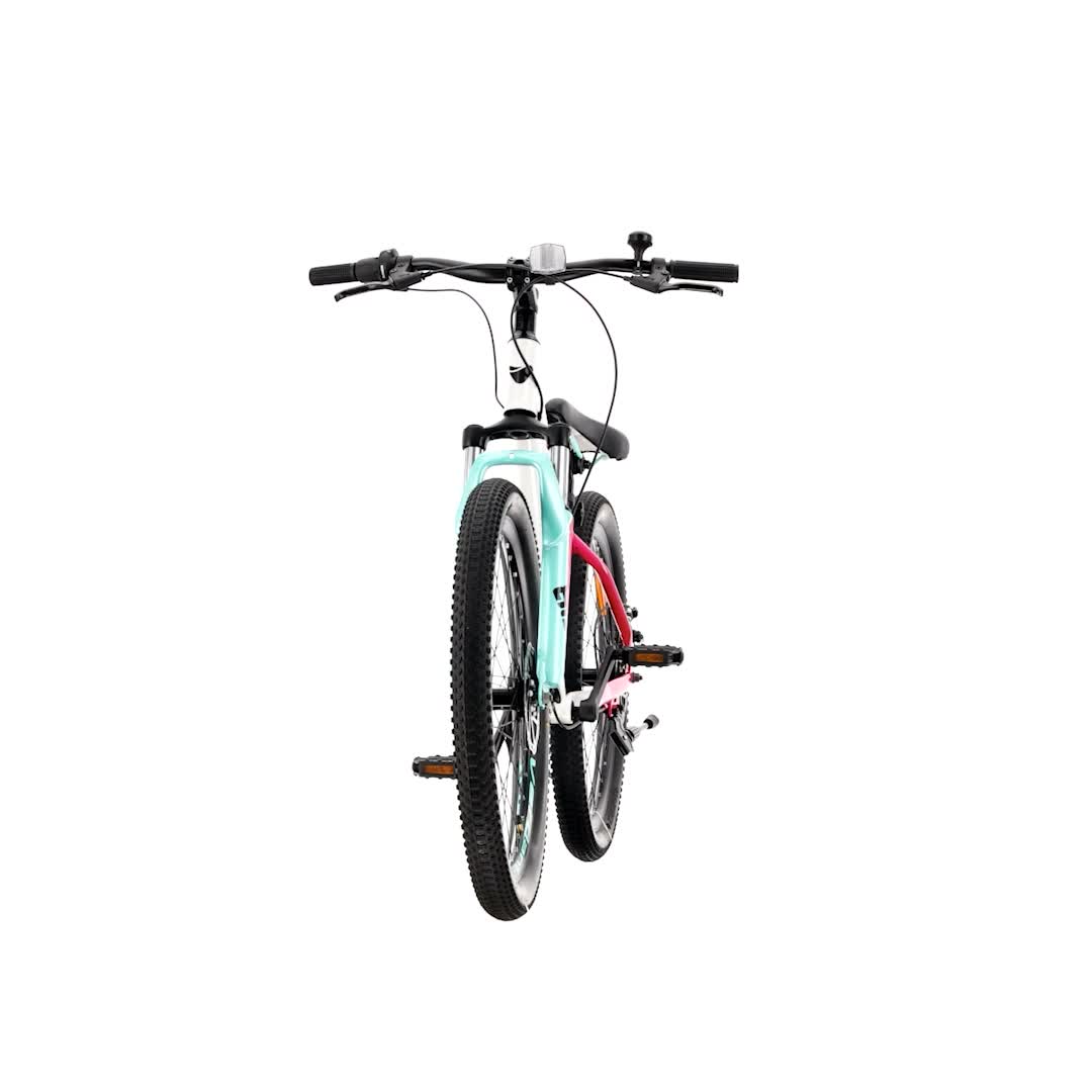 Mountainbike 24 Zoll MTB Shimano 7 Gänge Federung Produktbild-Vorschau 7