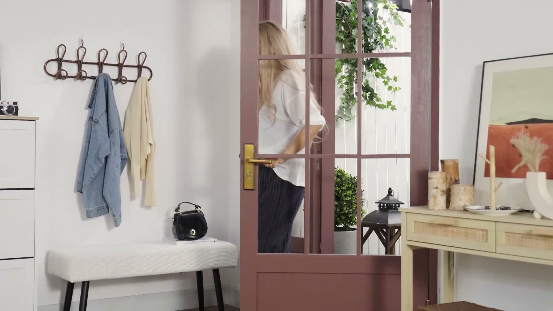 HOMCOM Sitzbank Polsterbank mit Cordbezug, Bettbank mit Produktbild-Vorschau 7