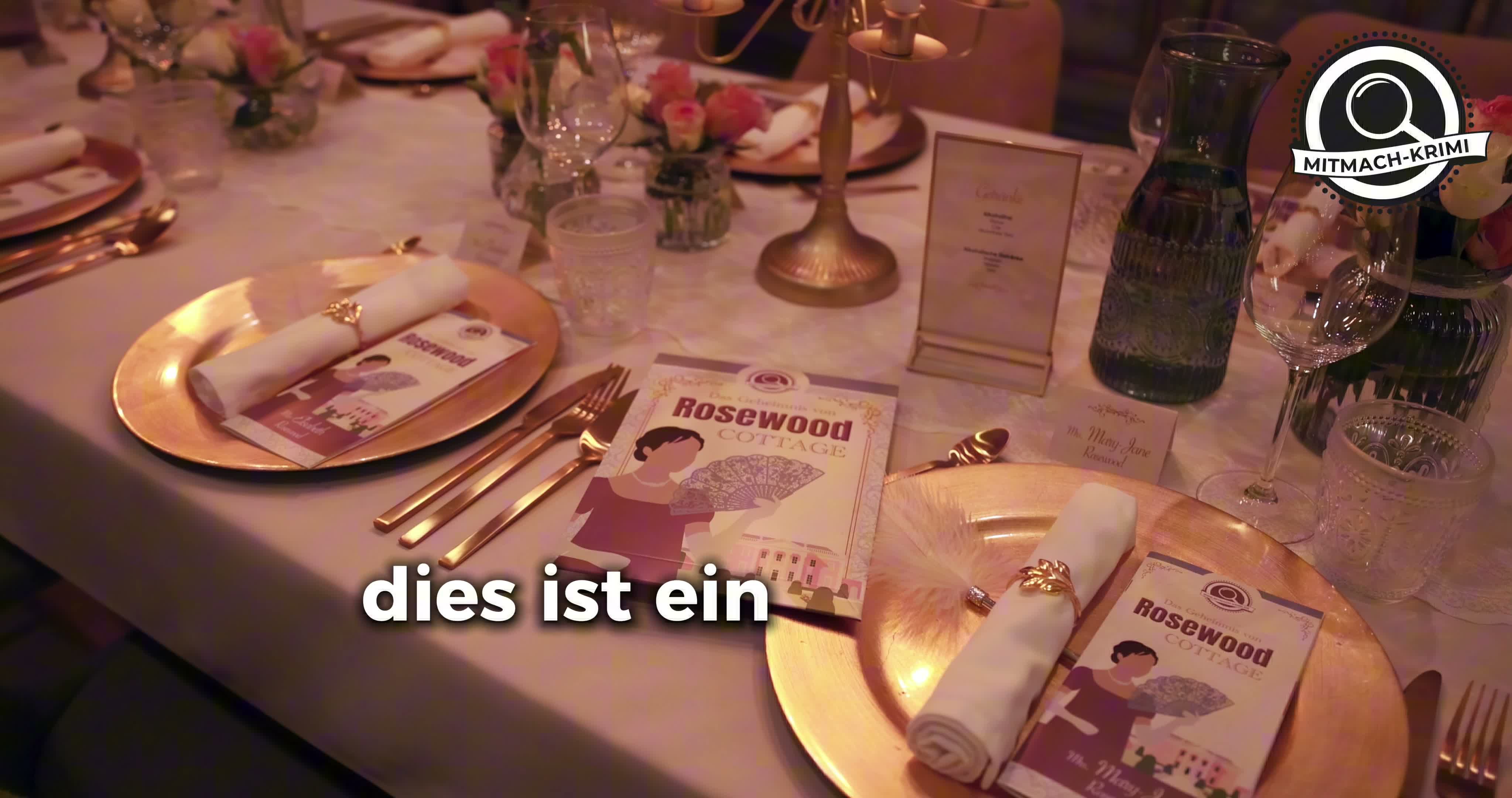 Rosewood Cottage - Krimi Dinner für 6-8 Ladies - Regency Produktbild-Vorschau 7