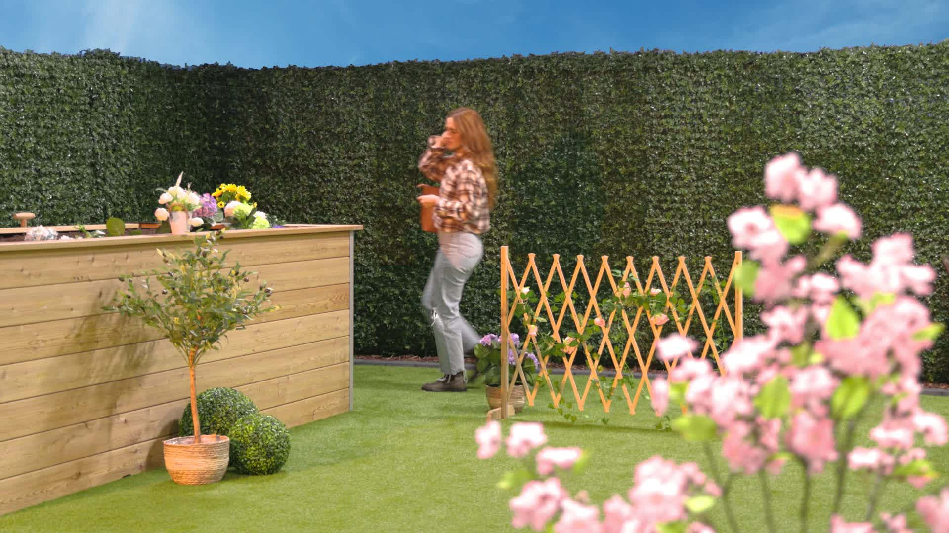 Relaxdays Briefkasten mit Sichtfenstern, HxBxT: 40 x 25 x Produktbild-Vorschau 7