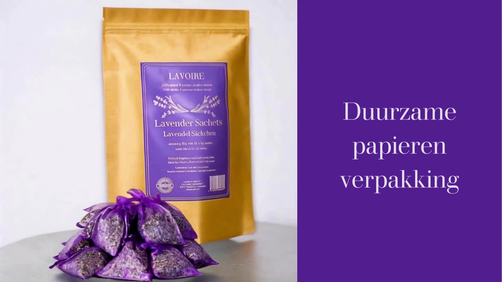 Lavoire 20x5g Lavendel Duftsäckchen – Natürlicher Produktbild-Vorschau 7