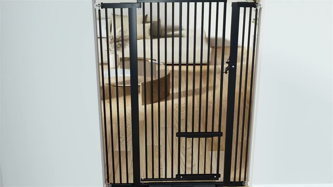 Extra hohes Katzengitter 180 cm, Breite 75-103 cm, mit Produktbild-Vorschau 7