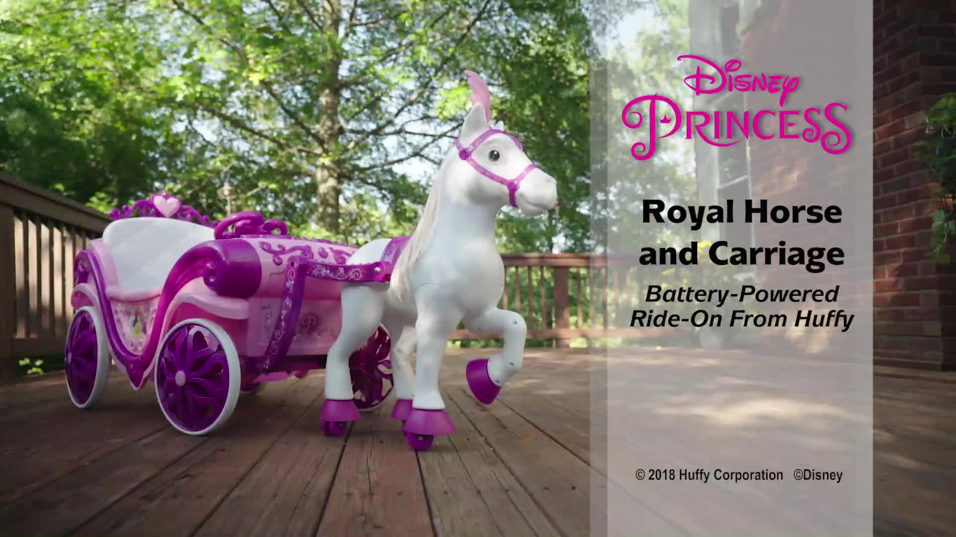 Huffy Disney Princess Kutsche 6v Produktbild-Vorschau 7