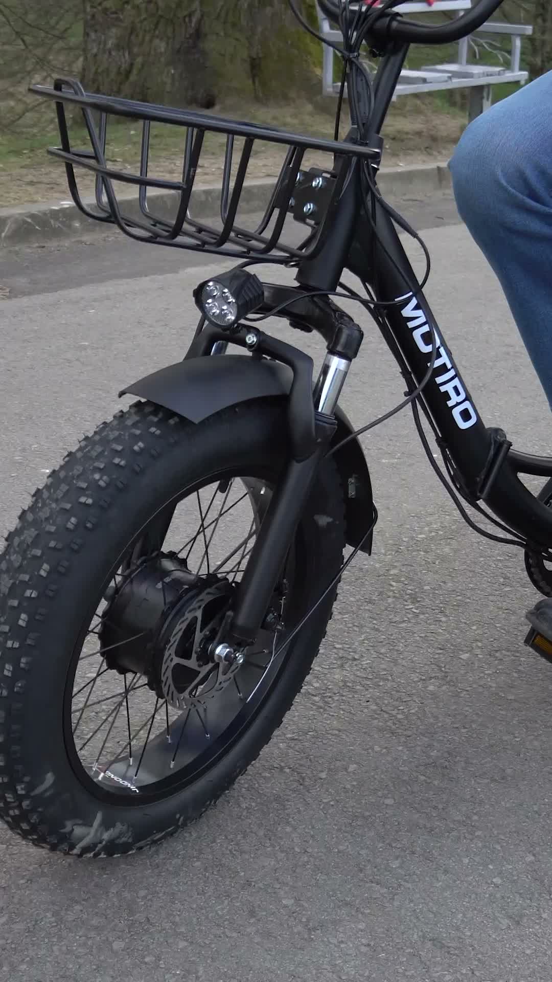 E Dreirad Fat Klapprad Elektro Dreirad Lastenfahrrad Produktbild-Vorschau 7