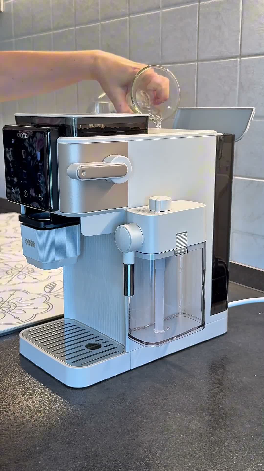 CIARRA Kaffeemaschine mit Mahlwerk Bohnen, 15 Bar, Produktbild-Vorschau 7