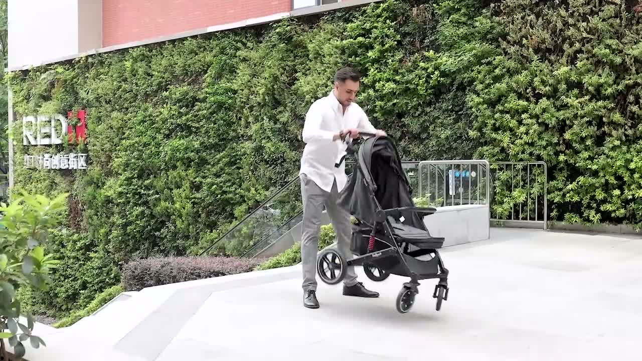 Passeggino Daliya® RAPIDY (grigio scuro-oro) Anteprima dell’immagine prodotto 7