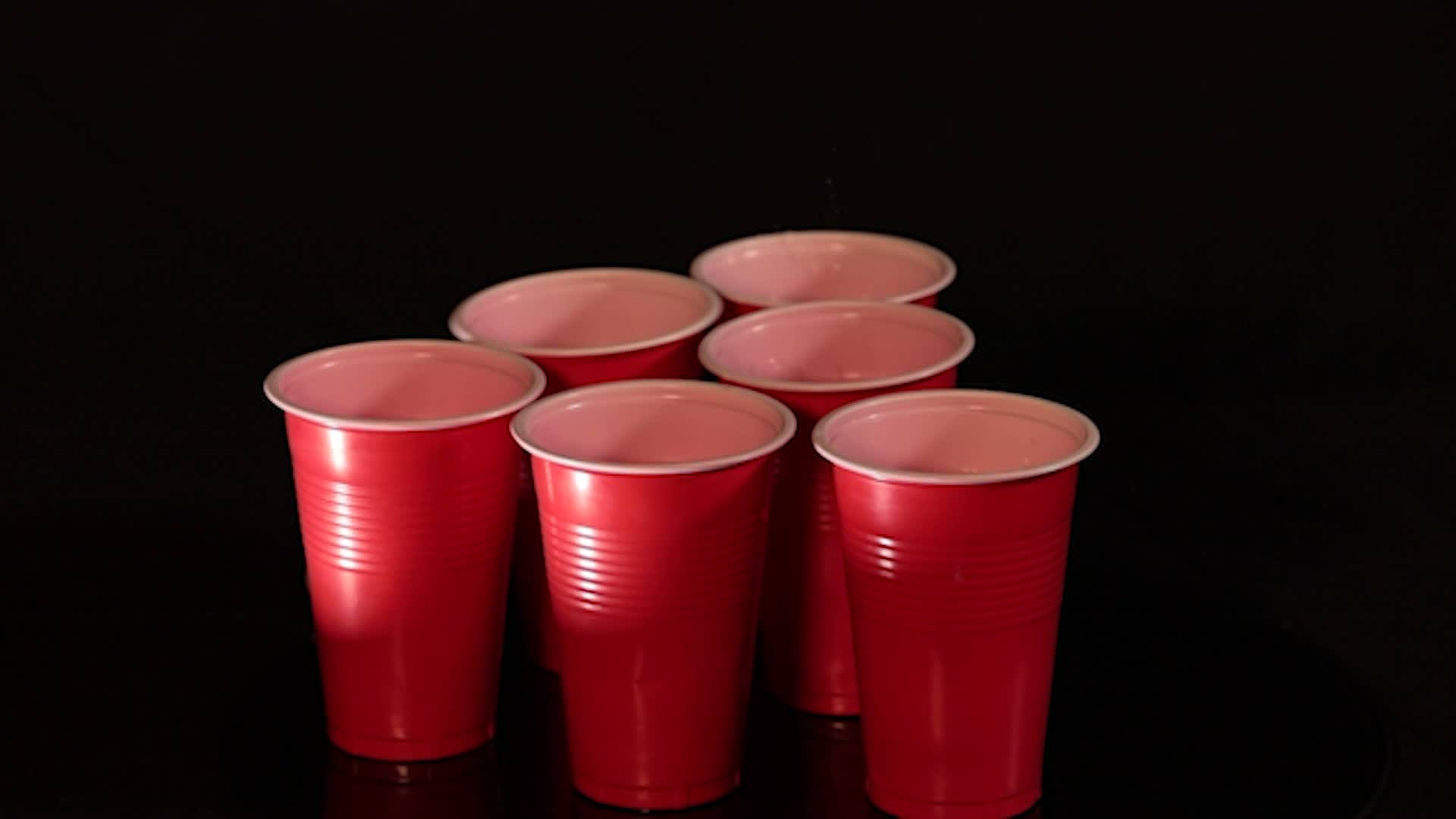 Relaxdays Bierpong Becher Set, Bier Pong Set mit 6 Bällen, Produktbild-Vorschau 7