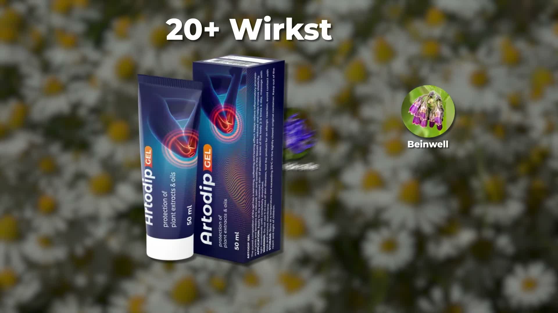 Artodip Gel - Premium – Teufelskralle, Beinwell & Arnika – Produktbild-Vorschau 7