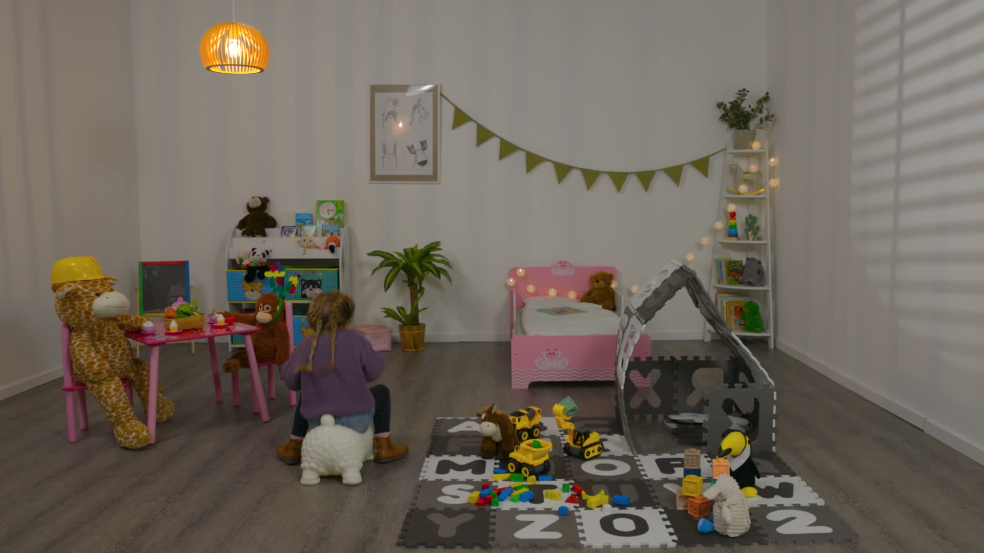 Relaxdays Hüpftier Lama, inkl. Luftpumpe, Kinder ab 3 Produktbild-Vorschau 7