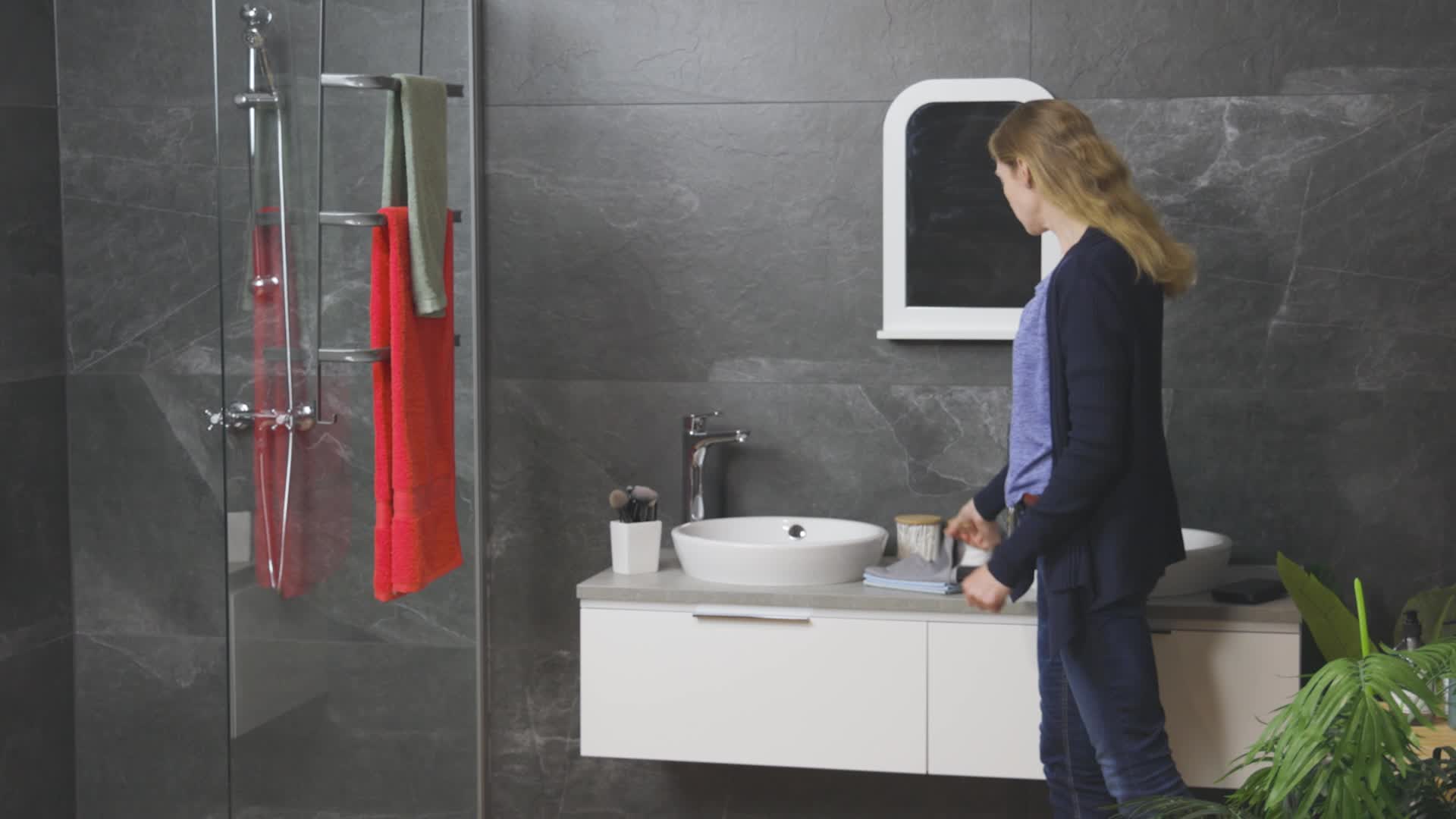 Relaxdays Mikrofasertücher 6er Set, 40x60, saugfähige Produktbild-Vorschau 7