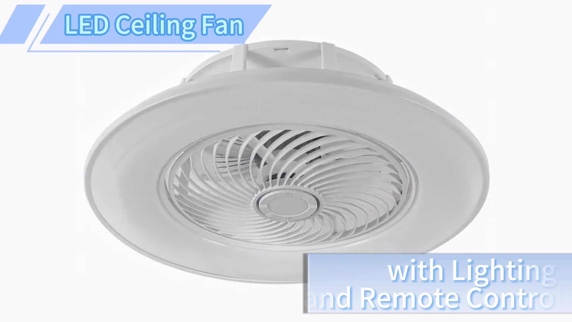 Stropní ventilátor LZQ LED s osvětlením a dálkovým Náhled obrázku produktu 7