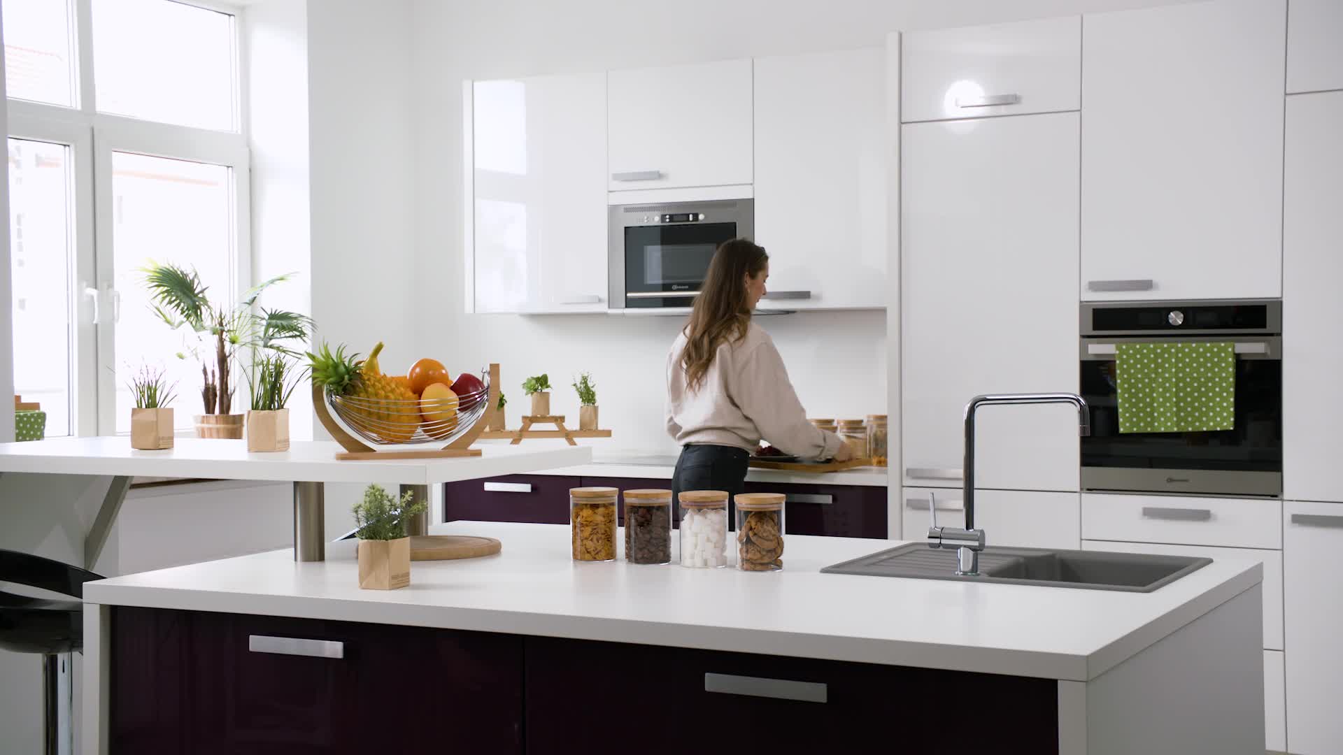 Relaxdays Vorratsgläser mit Bambusdeckel, 4er Set, kleine Produktbild-Vorschau 7