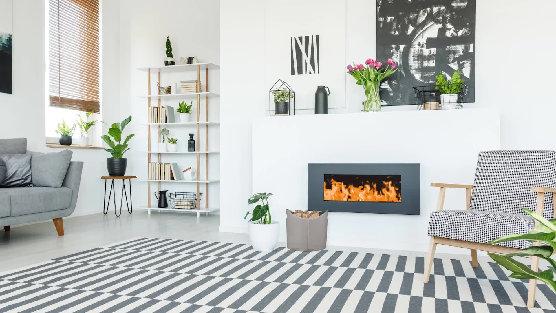 Relaxdays Holzkorb Kunstleder XL, stabiler Feuerholzkorb Produktbild-Vorschau 7
