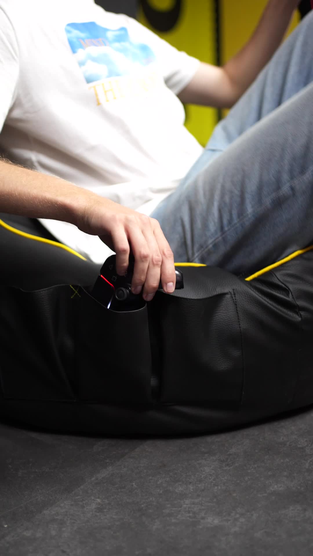 Ecopuf, Pablo, Sitzkissen, Sessel Bean Bag, Sitzsack, für Produktbild-Vorschau 7