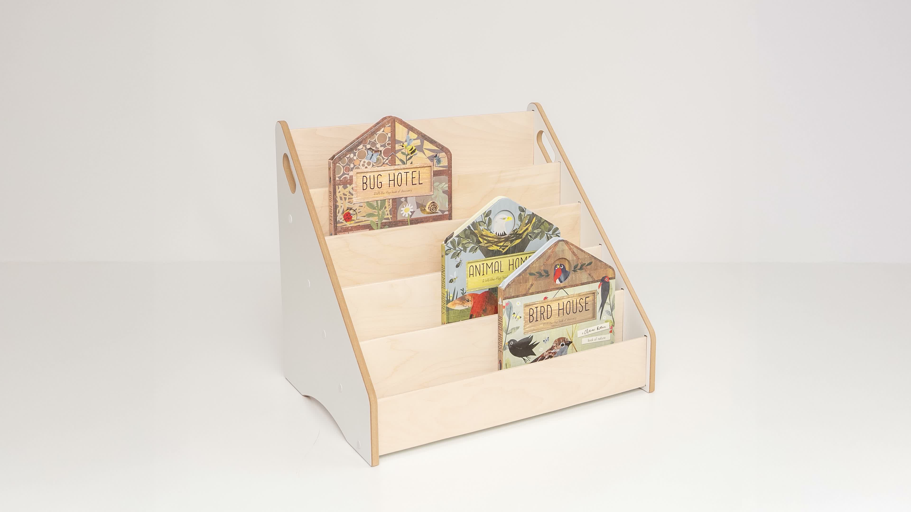 MAMOI® Bibliothèque pour enfants en bois, étagère pour Voir les images du produit 6