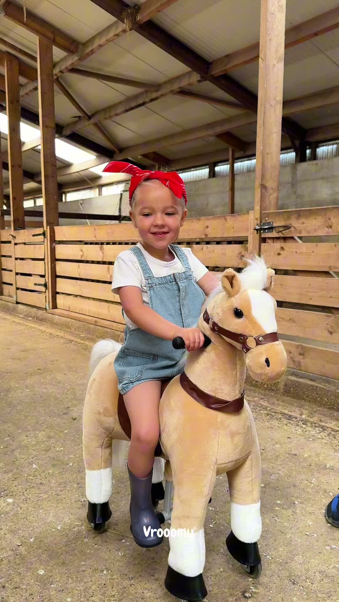VROOOMY Mechanisches Reitpferd (4–6 Jahre) – mit Produktbild-Vorschau 5