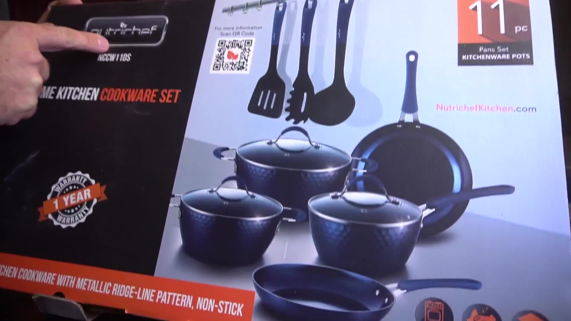 Induktie-Kochset mit Keramiktopf - 11-teilig - Blauw - Produktbild-Vorschau 7