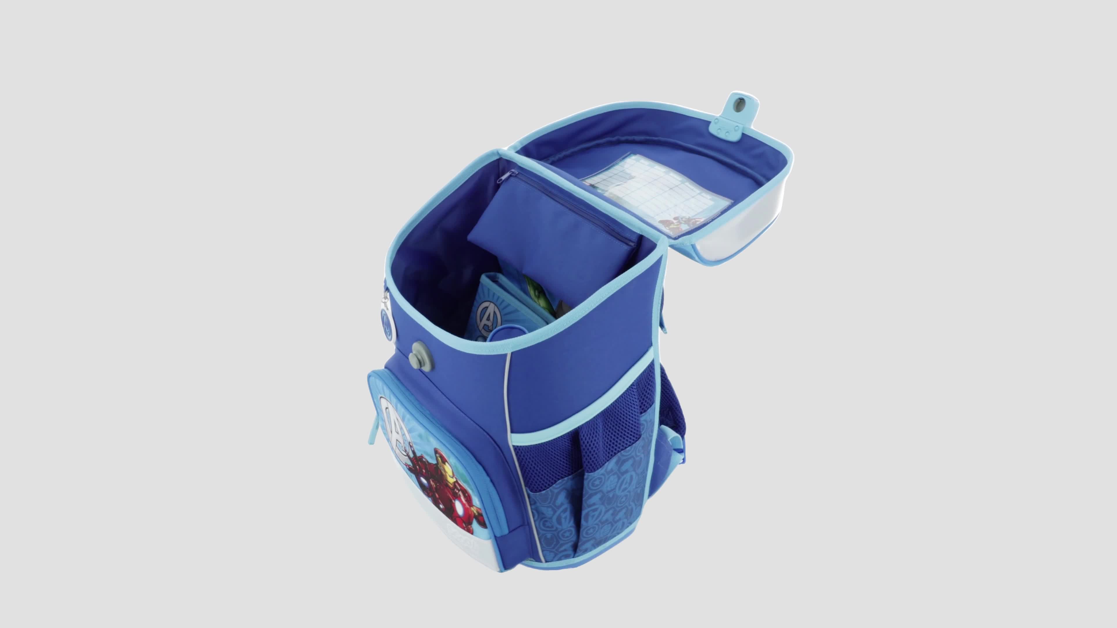 Scooli Ranzen-Set 10-teilig AVENGERS Schulranzen-Set mit Produktbild-Vorschau 7
