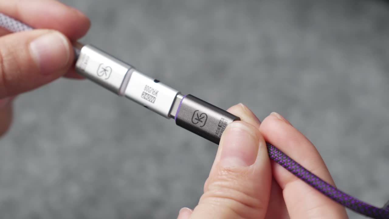 USB-C auf USB-C Buchse Verbinder Kabel Adapter Verlängerung Produktbild-Vorschau 7