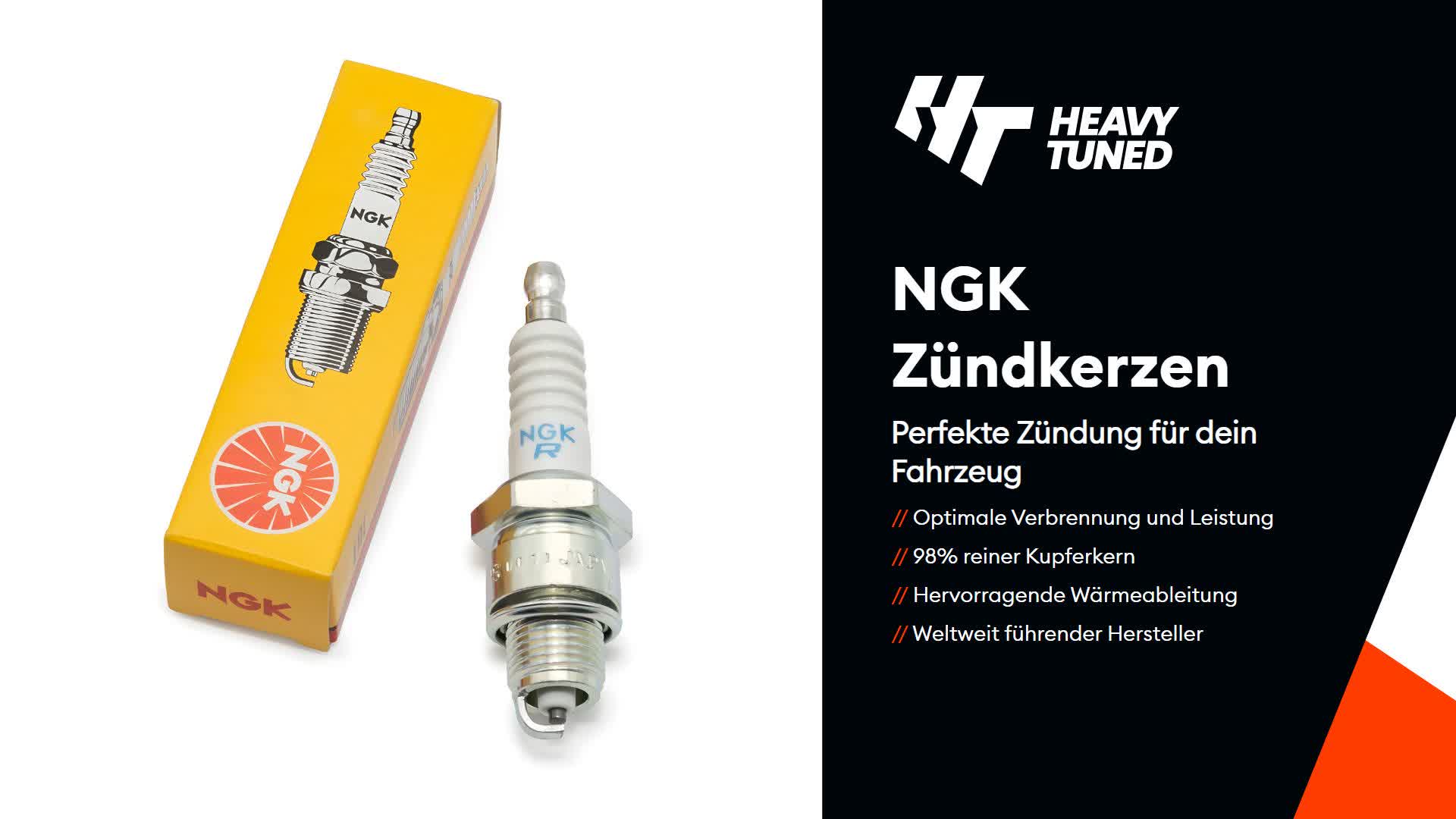 NGK Zündkerze BPR7HS-10 für Produktbild-Vorschau 7