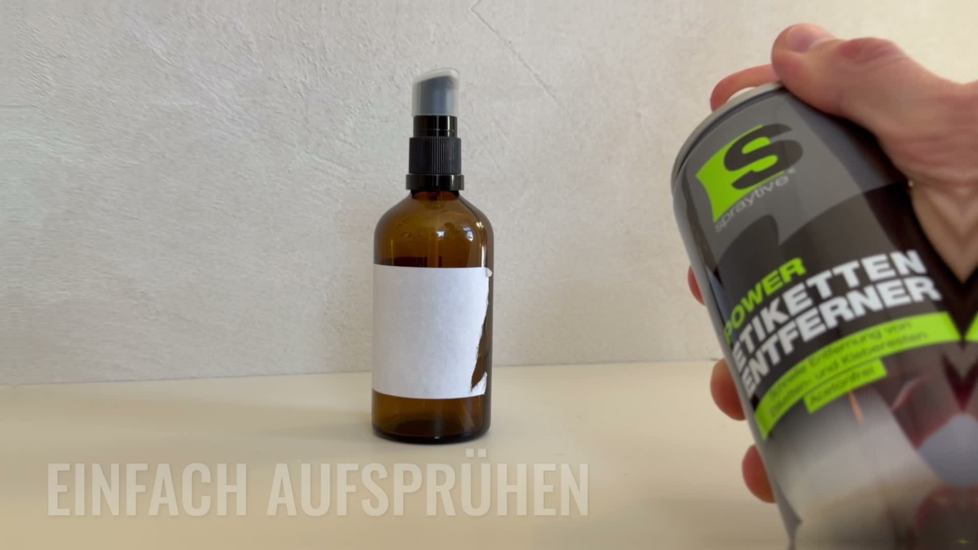 Spraytive 3x 500ml Power Etikettenentferner – Acetonfrei, Produktbild-Vorschau 7