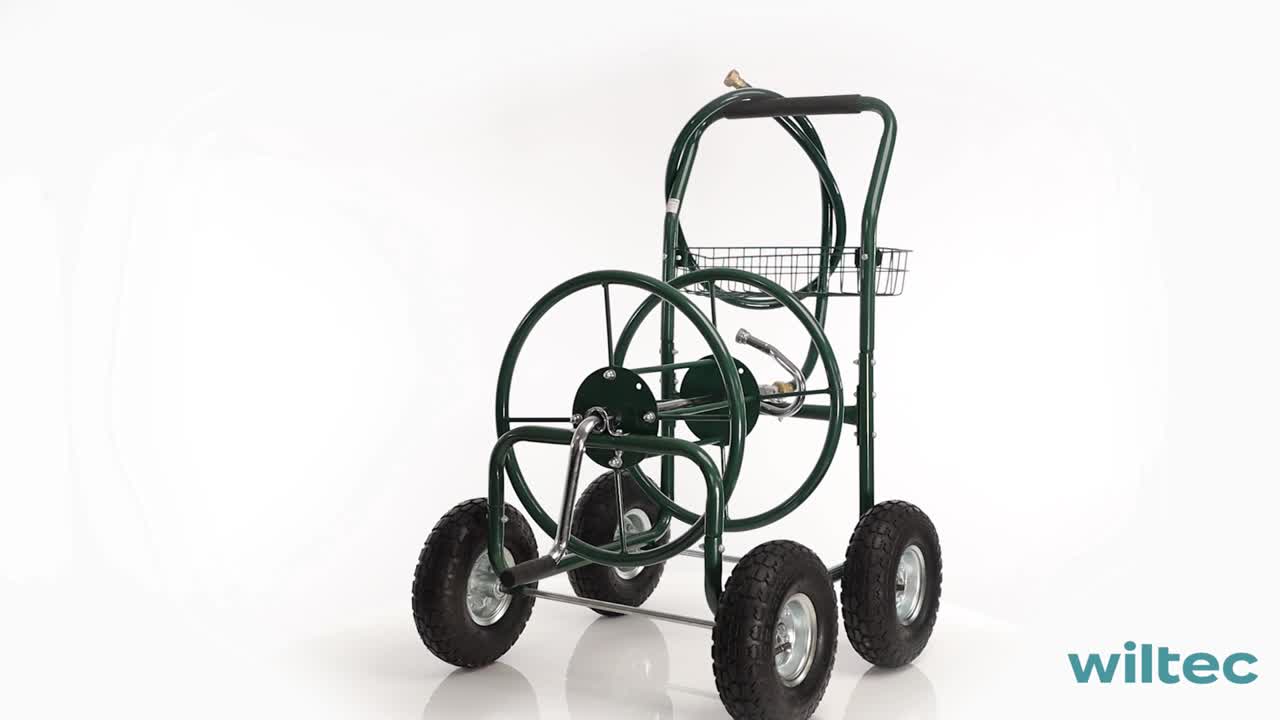 Wiltec Schlauchwagen ohne Schlauch, Schlauchaufroller für Produktbild-Vorschau 6