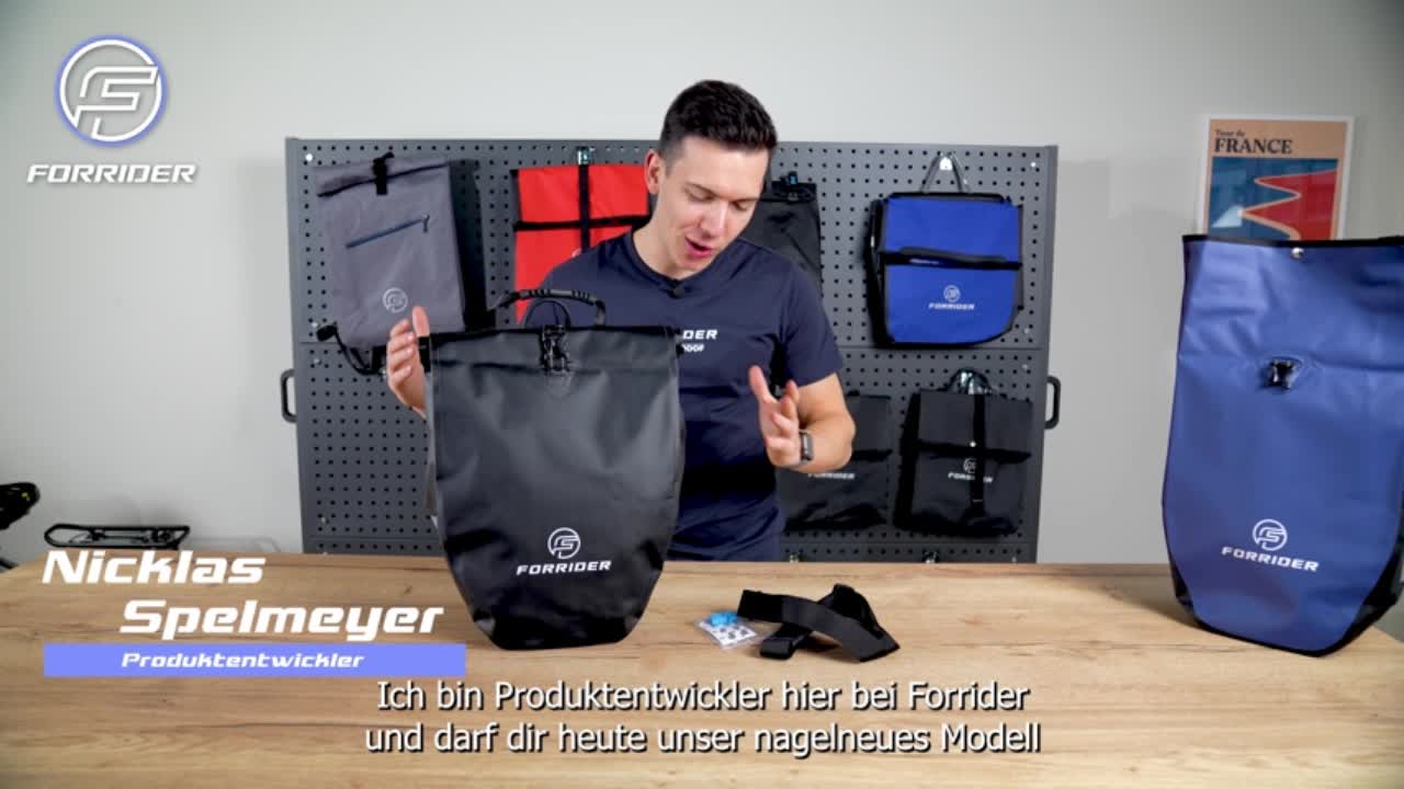 Forrider Pro Gepäckträgertasche - Wasserdicht und mit Produktbild-Vorschau 7