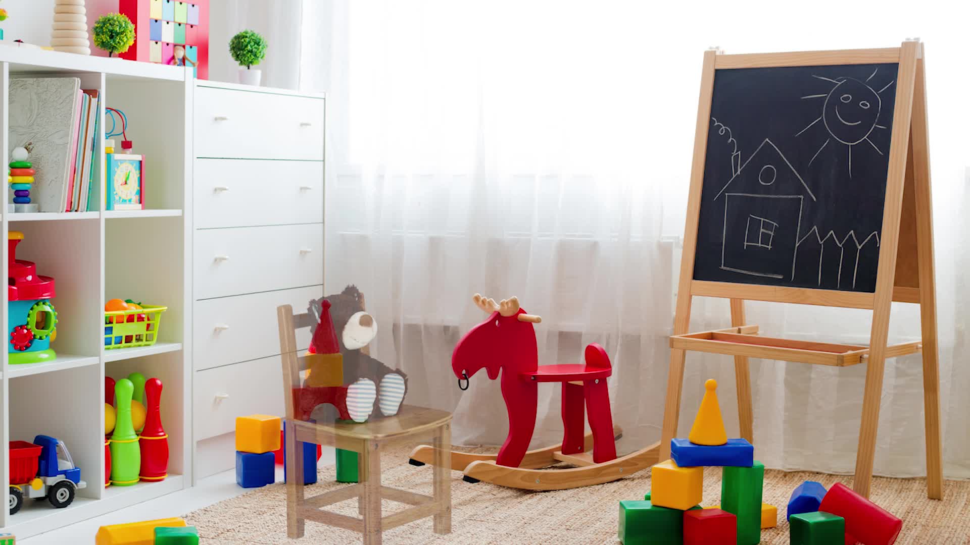 Relaxdays Kinderstuhl RUSTICO aus Bambus, Für Jungen und Produktbild-Vorschau 7