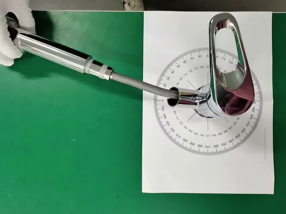 Niederdruck Küchenarmatur ausziehbar 70 cm, Wasserhahn Produktbild-Vorschau 7