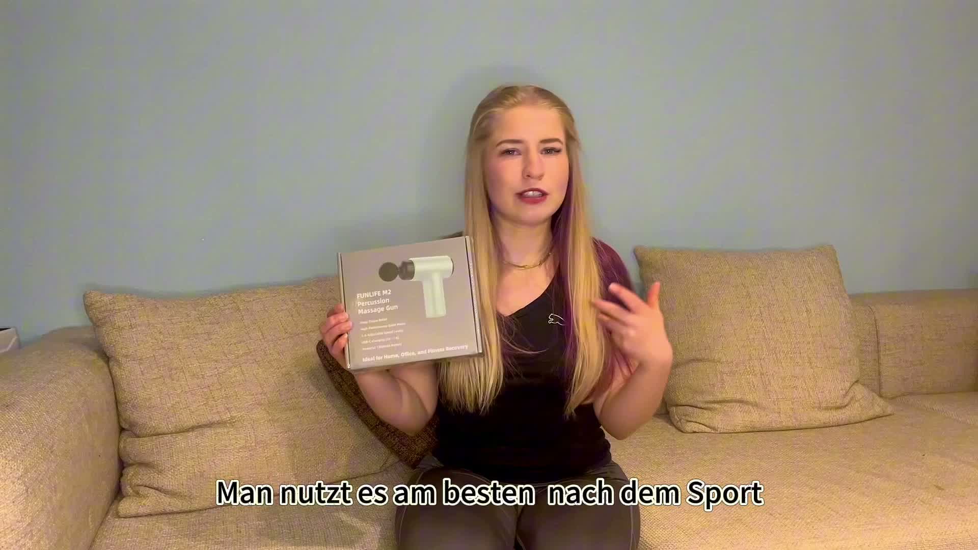 FunLife M2 Mini massagepistool & fasciepistool, 12 mm Productafbeelding-voorbeeld 7