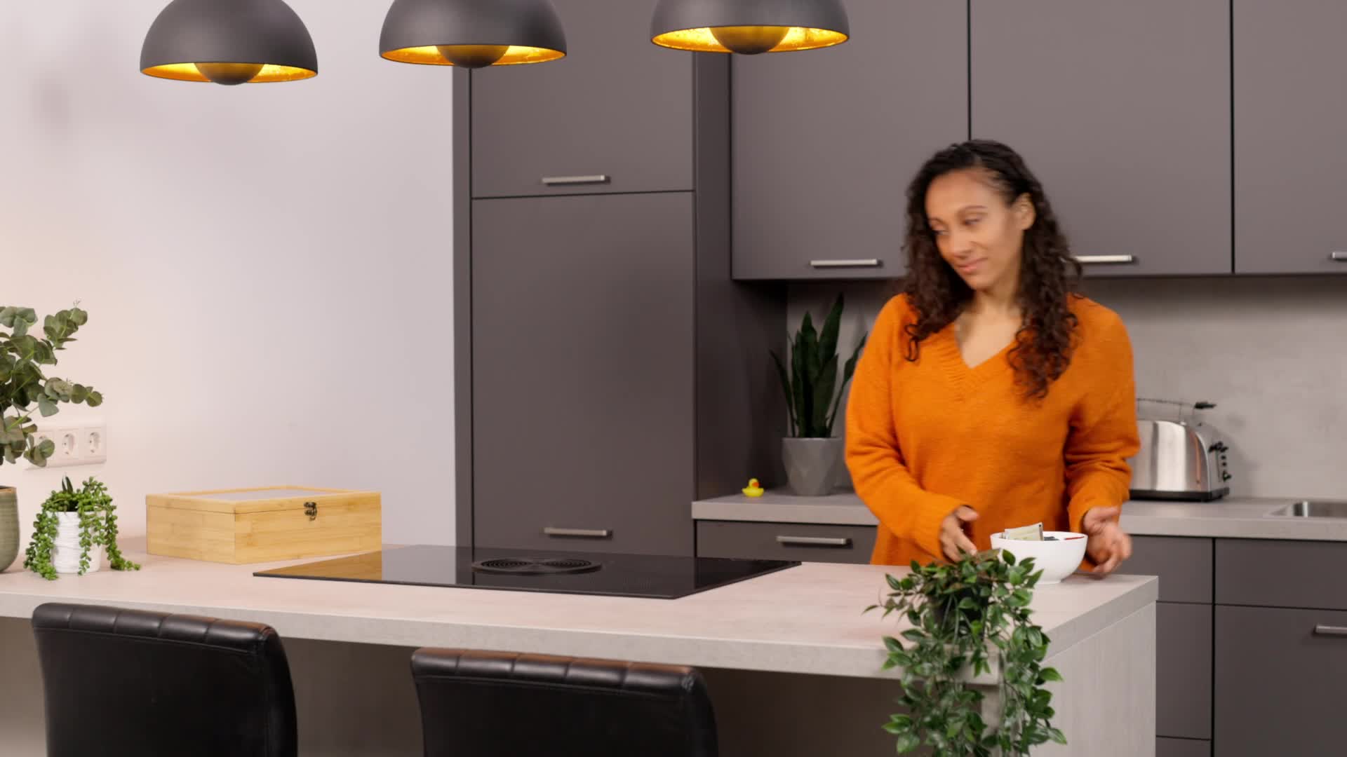 Relaxdays Teebox, 12 Fächer, Teebeutel Aufbewahrung, Produktbild-Vorschau 7