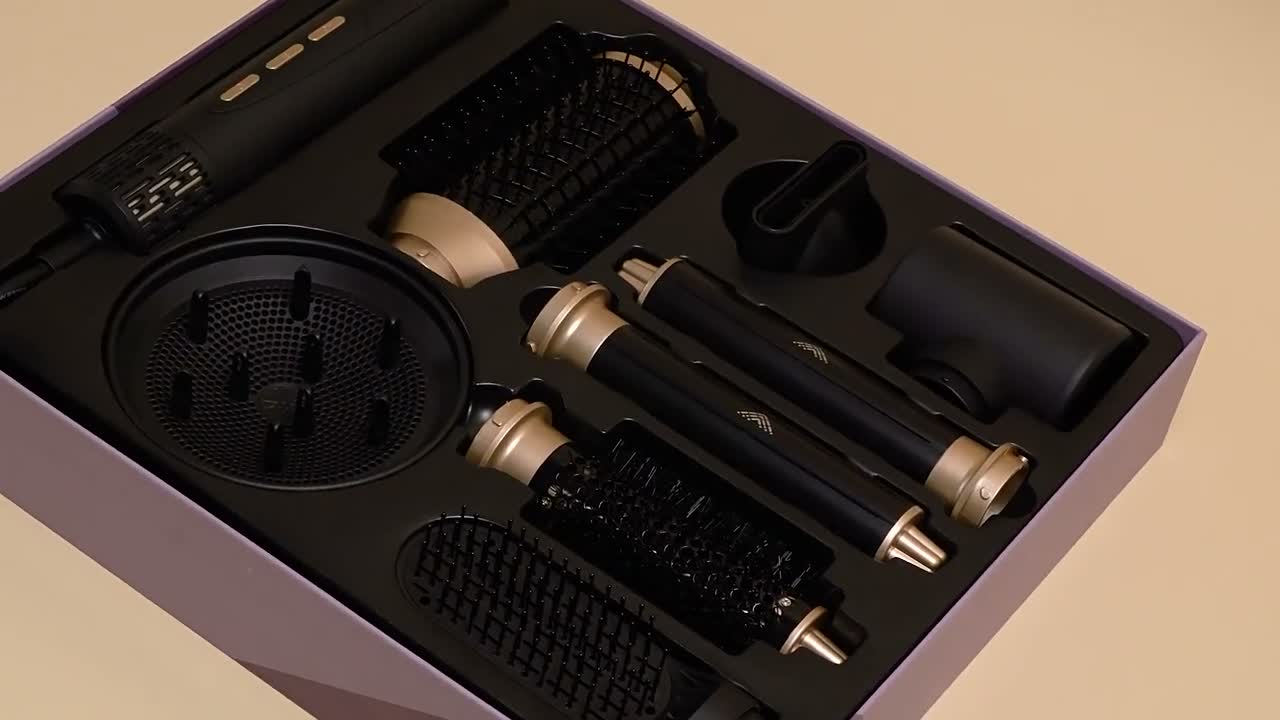 8-in-1 Haartrockner,1600 W Multihaarstyler, Heißluftbürste Produktbild-Vorschau 7
