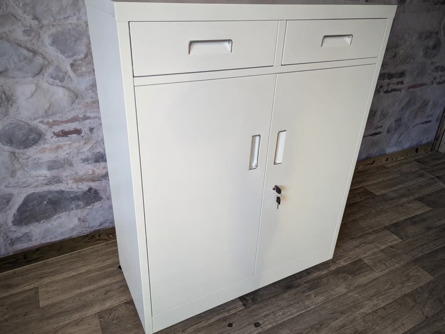 Aktenschrank MCW-O89, Stahlschrank Büroschrank, Rollen Produktbild-Vorschau 7