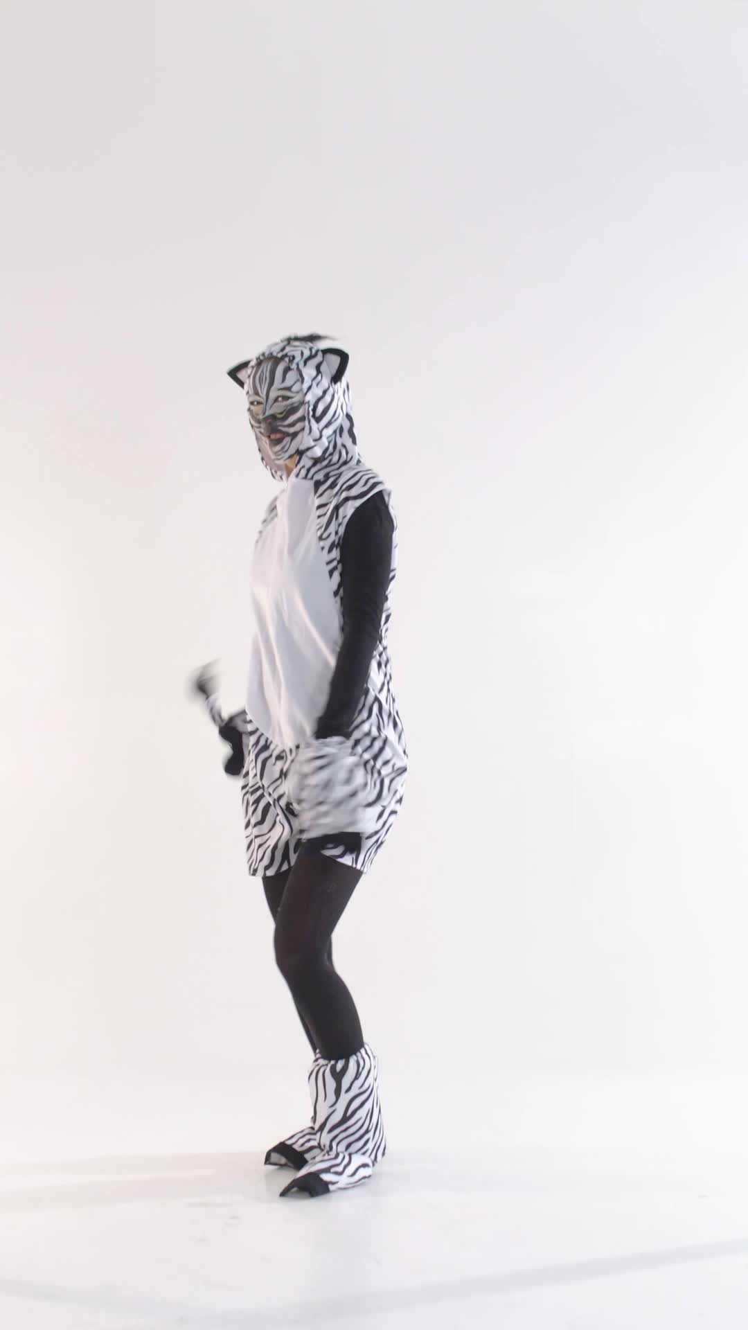 dressforfun® Kostüm Zebra Produktbild-Vorschau 7