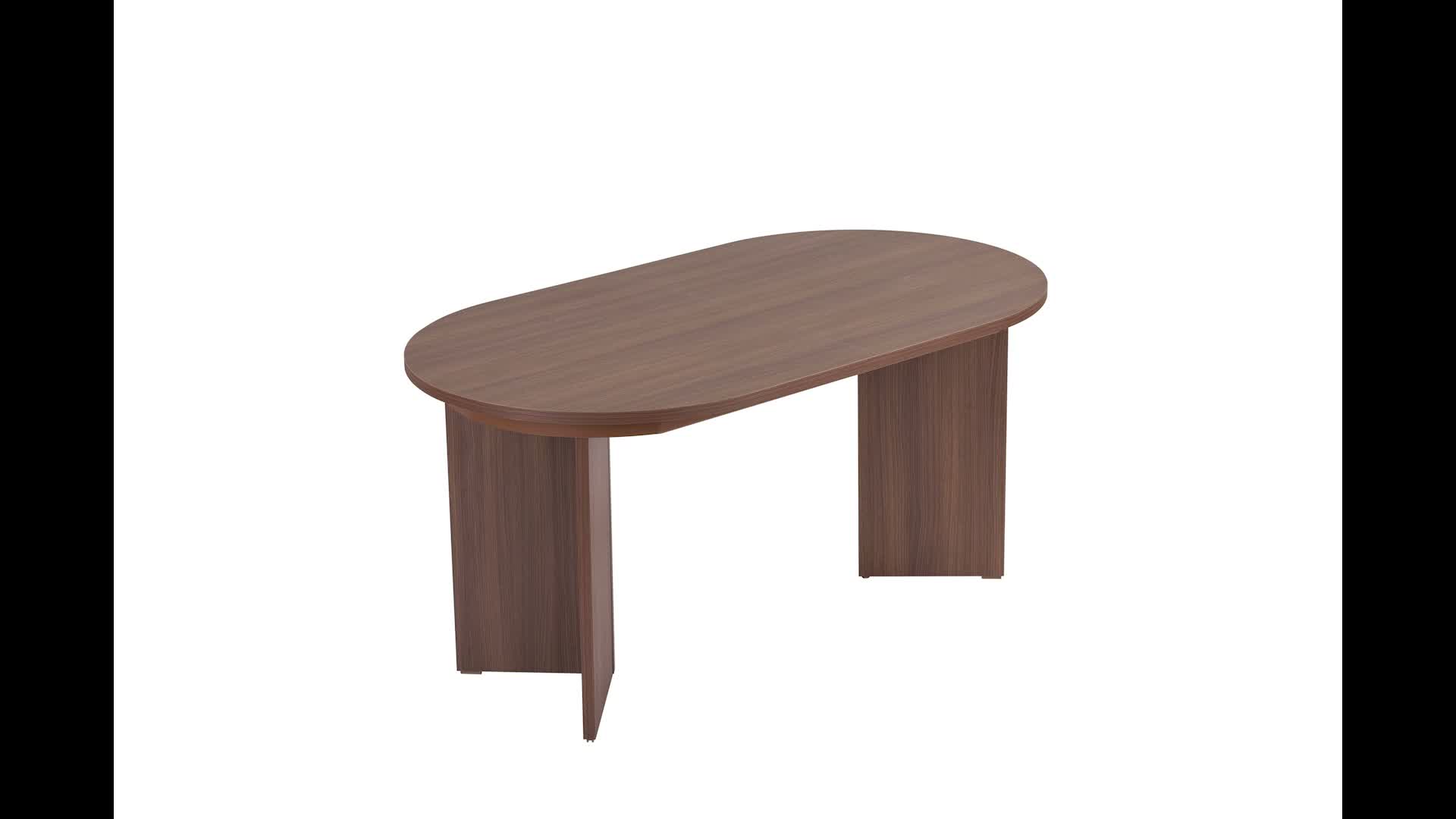Skye Decor, Erweiterbarer Esstisch, Walnuss, 160 x 90 cm Produktbild-Vorschau 7