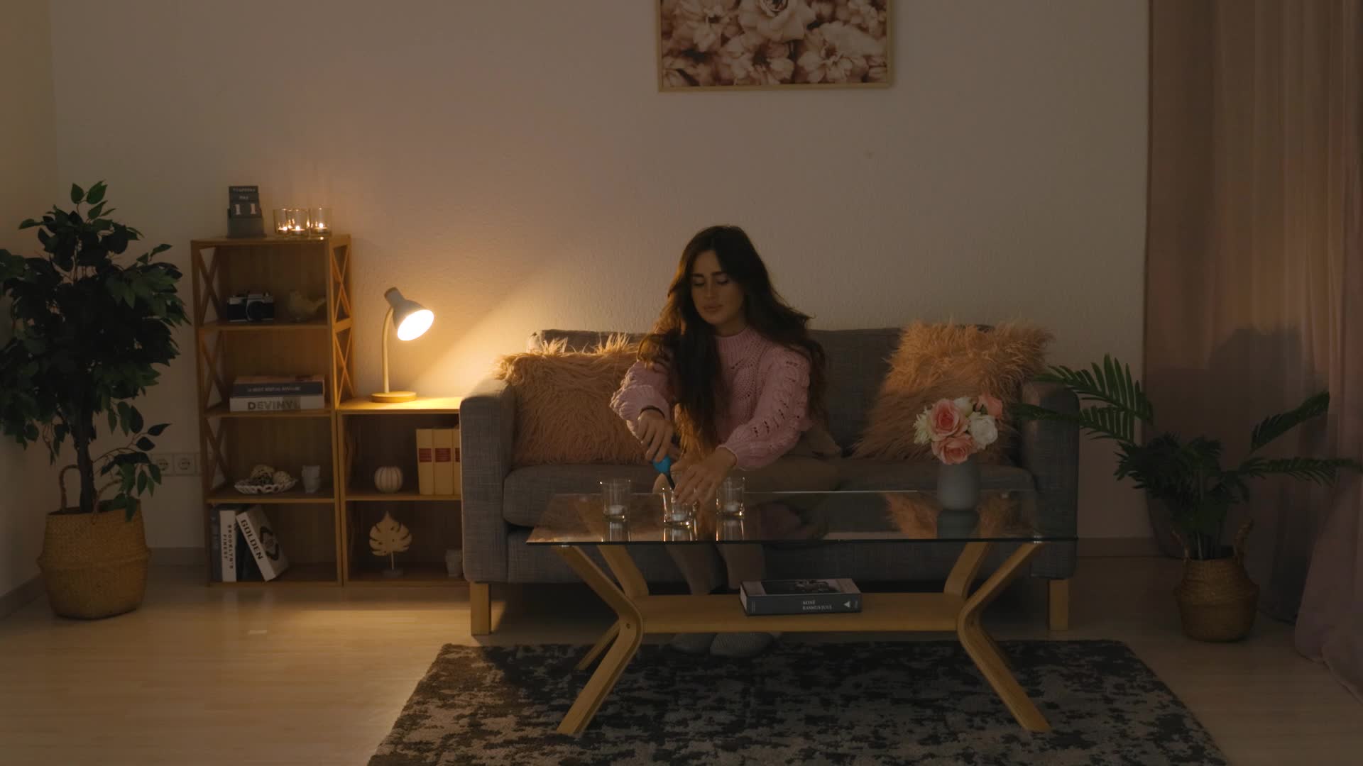 Relaxdays Teelichtgläser, 12er Set, Teelichthalter aus Produktbild-Vorschau 7