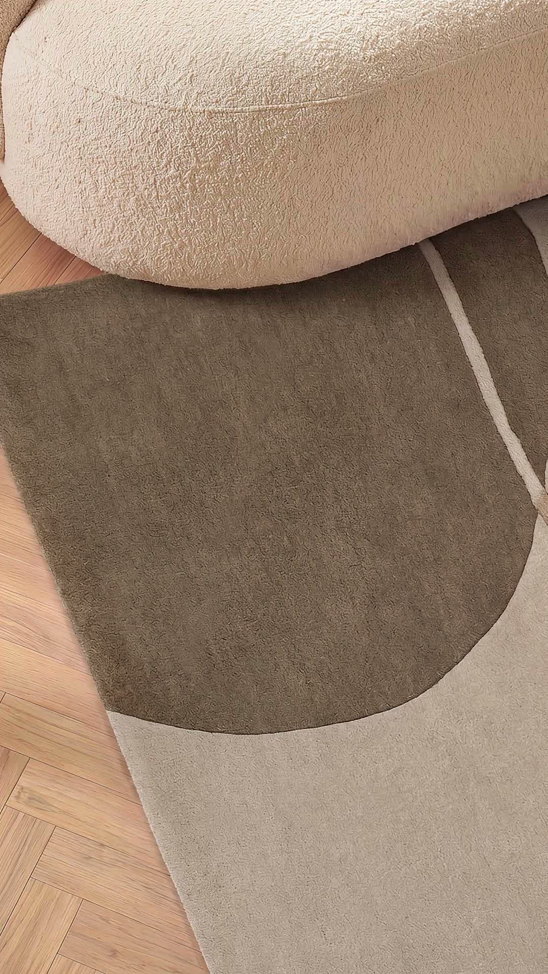 Villeroy & Boch Wollteppich Muse, Creme Braun, handgewebt, Produktbild-Vorschau 7