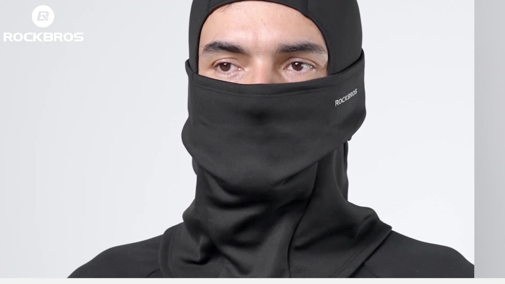 ROCKBROS 2 PCS Sturmhaube Balaclava für Outdoorsports Produktbild-Vorschau 7