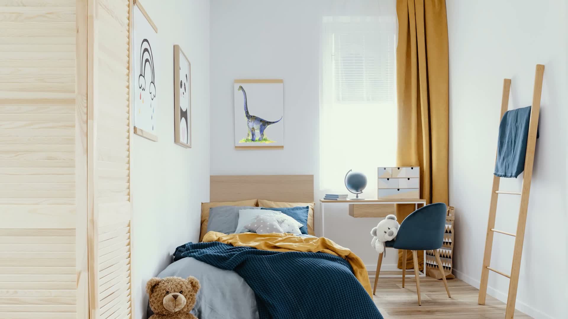 Relaxdays Dino Hängelampe, runder Lampenschirm mit Produktbild-Vorschau 7