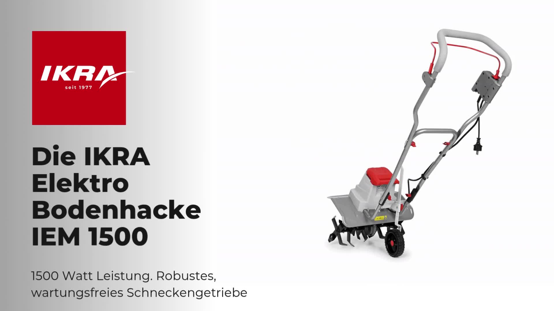 IKRA Elektro Motorhacke IEM 1500| 1500 W | 32–45 cm Produktbild-Vorschau 7