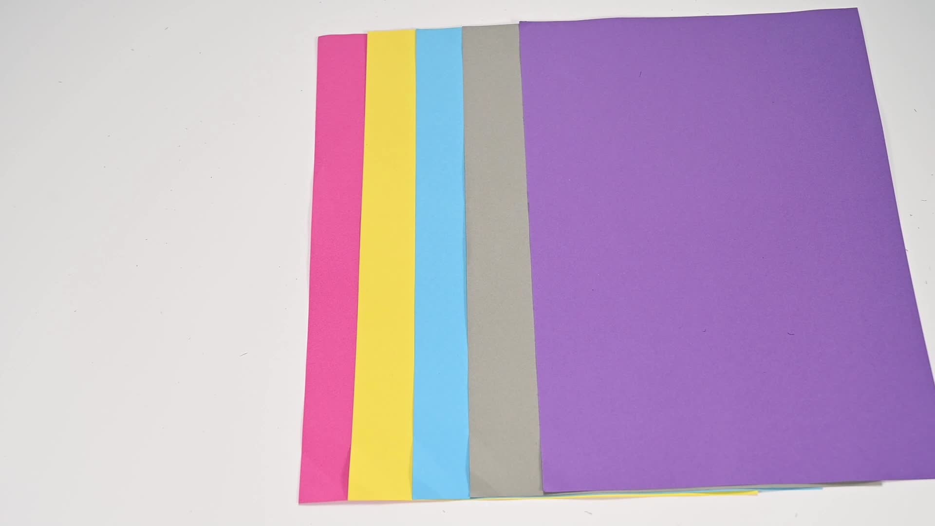 100x Buntpapier A4 Buntes Papier 140 g/m² - Bastelpapier Produktbild-Vorschau 7