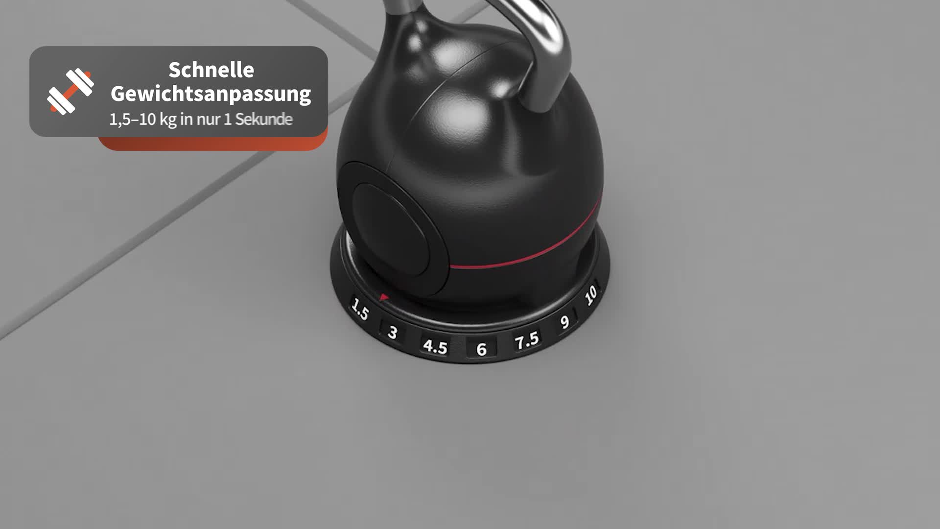 DH FitLife 7-in-1 Verstellbare Kettlebell Set 1,5-10kg | Produktbild-Vorschau 7